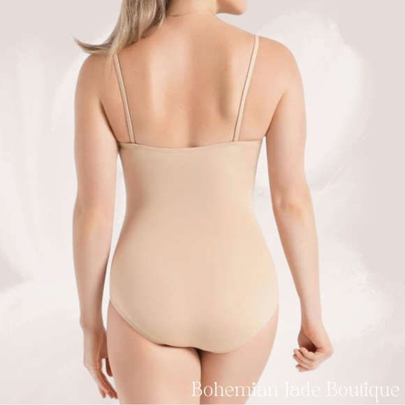 Capezio Women’s Basic Nude Camisole Leotard Size Small - Picture 2 of 8
